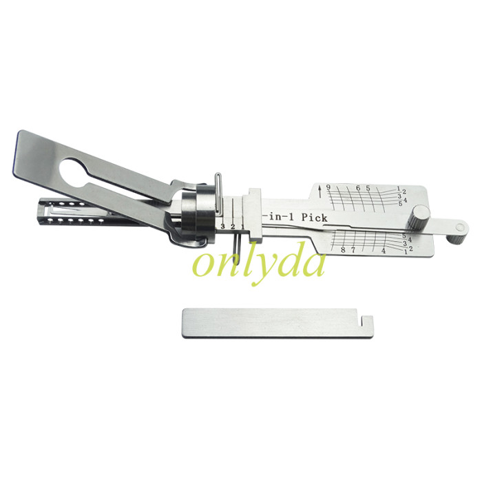 Lishi Audi HU162T (9) EXT IC card:1435  2 In 1 lock pick and decoder