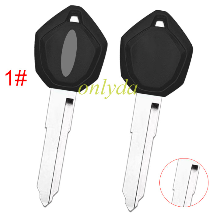For Ducati motor  key blank with left with badge, pls choose color