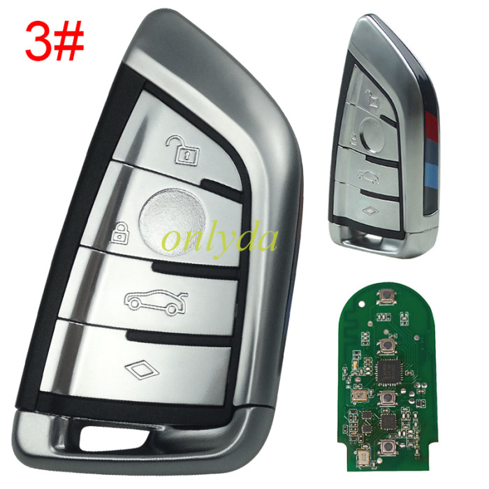 KEYDIY KD FGB23 Remote  For KD-MATE, KD-X4 key programmer. Used for BMW FEM, BDC, CAS4, CAS4+, G Series BDC2/BDC3 IMMO systems. Can also be used ZB smart key.