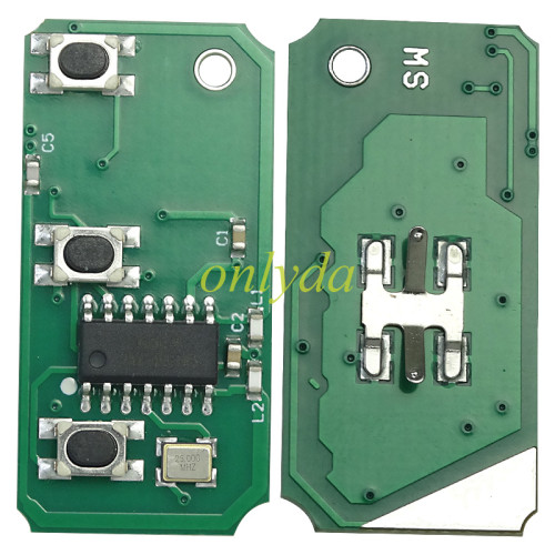 For Ford Focus remote control part with 315mhz and 434mhz, pls choose button