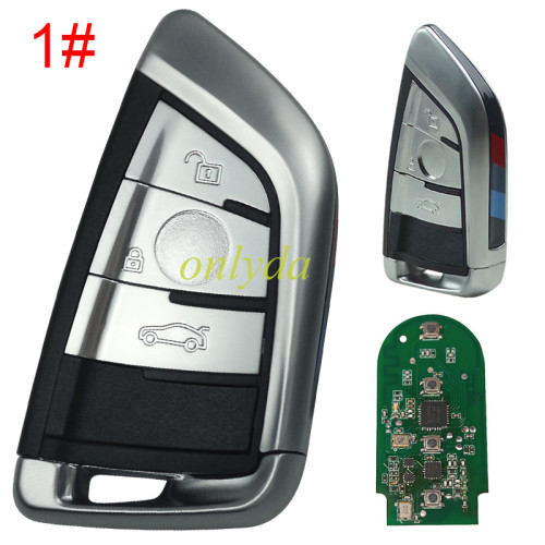 KEYDIY KD FGB23 Remote  434MHz For KD-MATE, KD-X4 key programmer. Used for BMW FEM, BDC, CAS4, CAS4+, G Series BDC2/BDC3 IMMO systems. Can also be used ZB smart key.