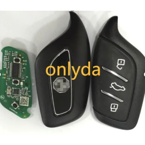 Original New Proximity Smart Key for MG HS MG6 ROEWE RX5 /I6  3BUTTON 433MHz chip： ID47 HITAG3  F7953X
