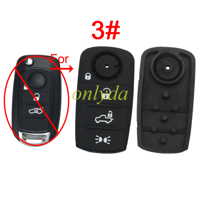 key pad for Fiat remote key shell, pls choose button
