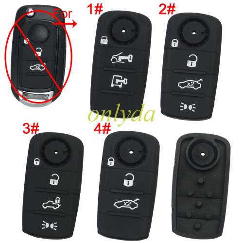 key pad for Fiat remote key shell, pls choose button