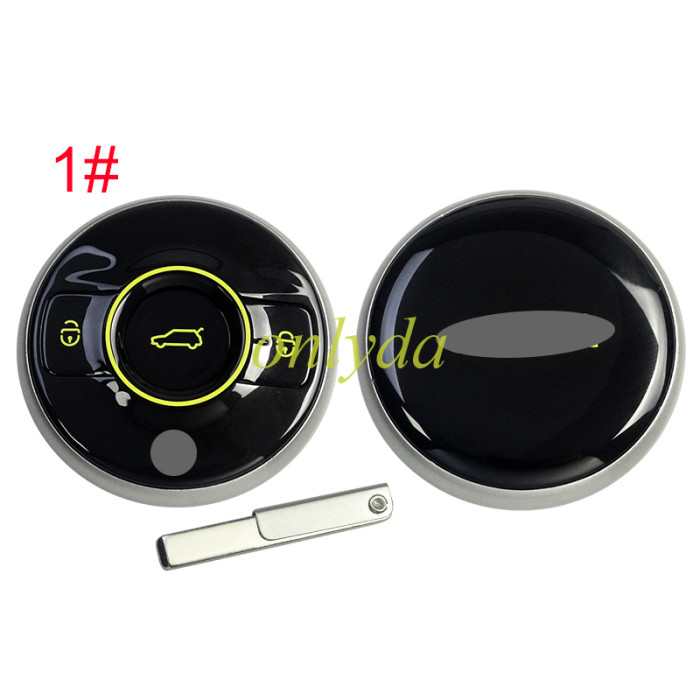 For Mercedes Benz smart key shell with badge