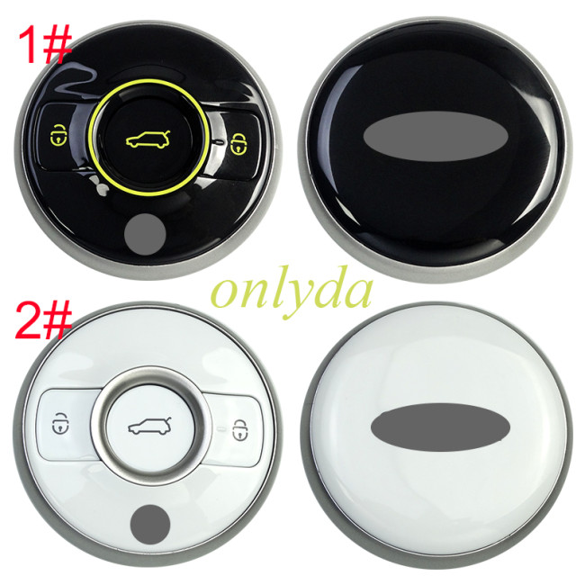 For Mercedes Benz smart key shell with badge