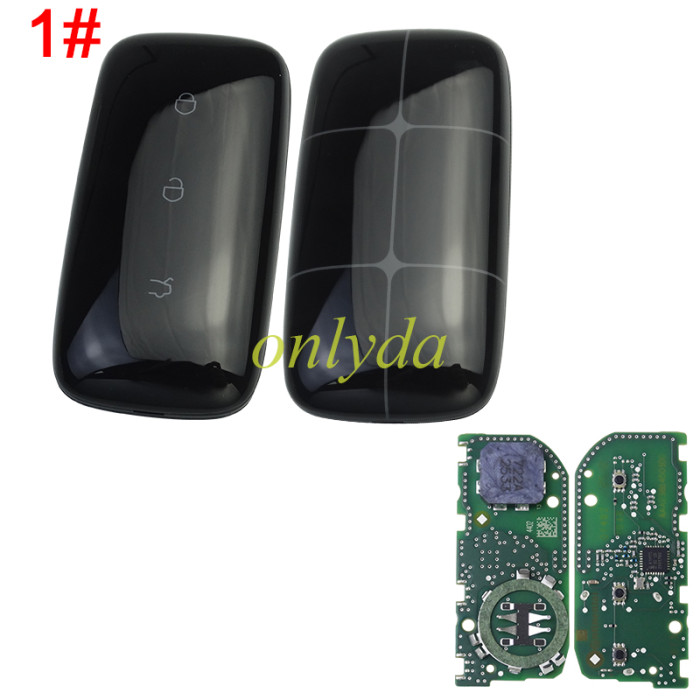Original Remote Control Key for Geely Galaxy L6 L7 E5 3Button with 4A NCF29AxM chip  FCCID KR5CG01  Remote Control 433Mhz white and black color can choose
