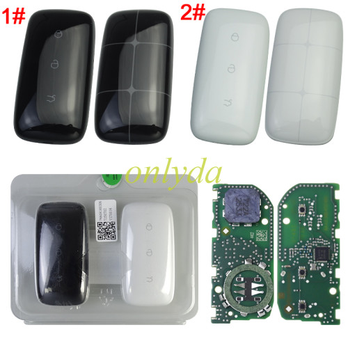 Original Remote Control Key for Geely Galaxy L6 L7 E5 3Button with 4A NCF29AxM chip  FCCID KR5CG01  Remote Control 433Mhz white and black color can choose