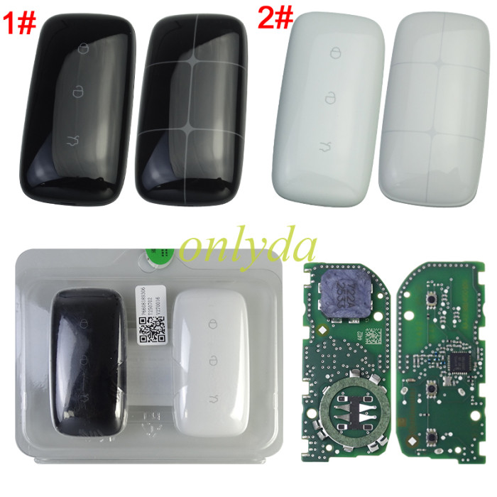 Original Remote Control Key for Geely Galaxy L6 L7 E5 3Button with 4A NCF29AxM chip  FCCID KR5CG01  Remote Control 433Mhz white and black color can choose