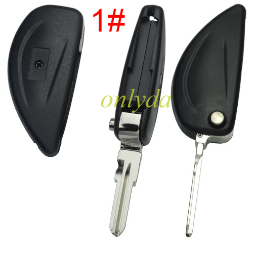 For Aprilia motorcycle  key shell  without  badge, pls choose blade