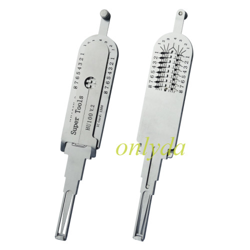 HU100 V.2 decoder and lockpick for Opel Buick Chevrolet