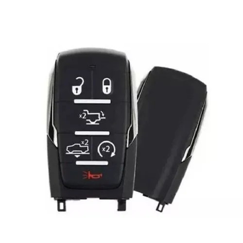 For Dodge smart 5+1 button remote key with 434mhz ,FCC ID: OHT-4882056 IC: 5461A-4882056 2019-2021 DODGE RAM 1500 LONGHORN  PN: 5937551AB OHT-4882056