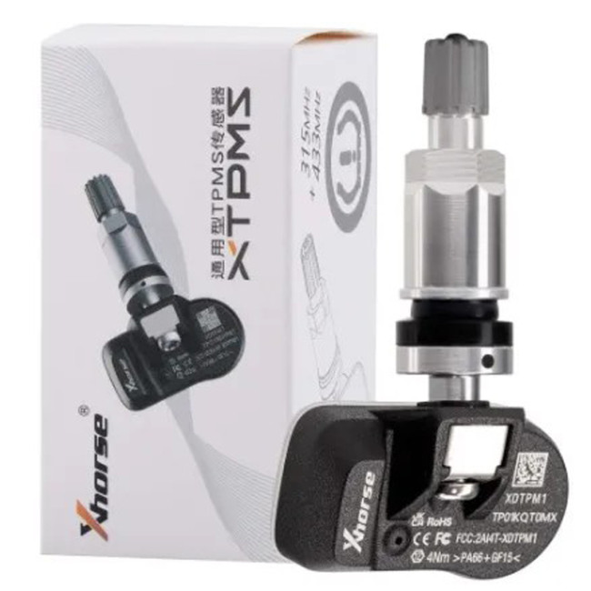 2025 Xhorse XDTPM1EN TPMS Sensor  Universal Programmable XTPMS Sensor Support 315/433Mhz Work with Key Tool Max Pro/ Key Tool MIDI