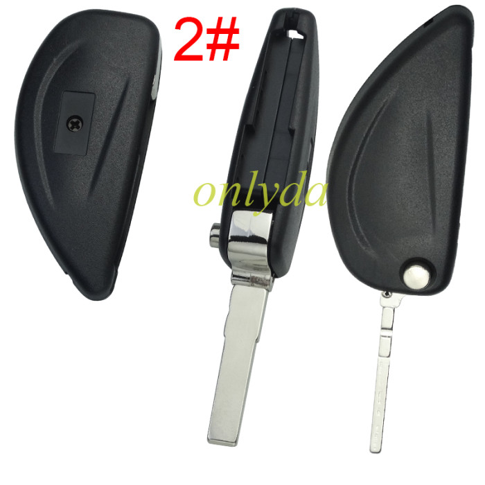 For Aprilia motorcycle  key shell  without  badge, pls choose blade
