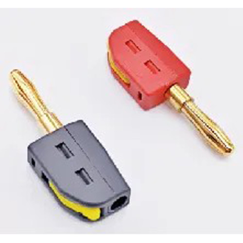 4M quick-connect banana plug, solder-free, high current 32A, power test instrument plug, one set