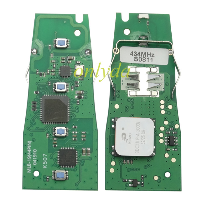 (OEM Solution) KEYDIY MLB19 434mhz/315mhz MLB for Porsche Universal Smart Key, Works with Keydiy KD-MP, VVDI MLB Tool etc ,pls choose button