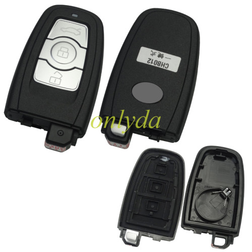 Original Great Wall 3 button remote key shell with badge
