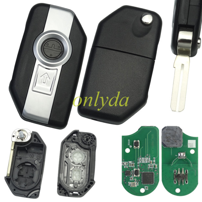 KYDZ NEW smart Key for BMW Bikes 2 Buttons Frequency:434.42 MHz /433MHZ DST AES 8A chip Bikes EWS / Keyless Go,Switchable frequency,please choose