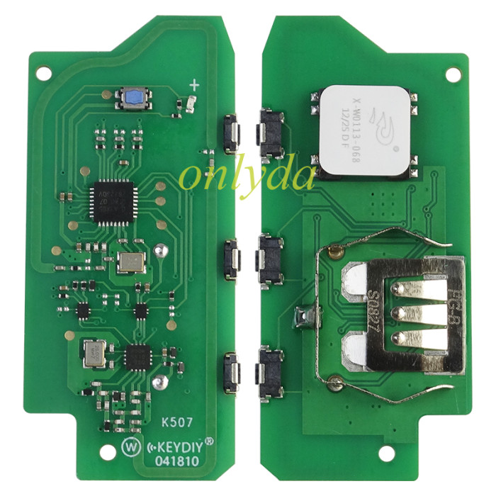 KEYDIY KD FGB57 Remote Key For KD-MATE, KD-X4 key programmer. Used for BMW FEM, BDC, CAS4, CAS4+, G Series BDC2/BDC3 IMMO systems. Can also be used ZB smart key.