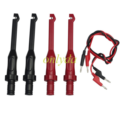 Circuit repair tool wire piercing tool without breaking the wire, piercing probe without breaking the skin, detecting automobile electrical circuit piercing needle and wiring harness, is a set