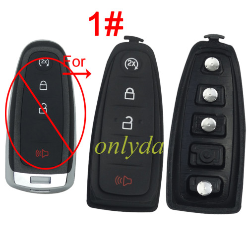 key button pad for Ford remote key shell ， pls choose model