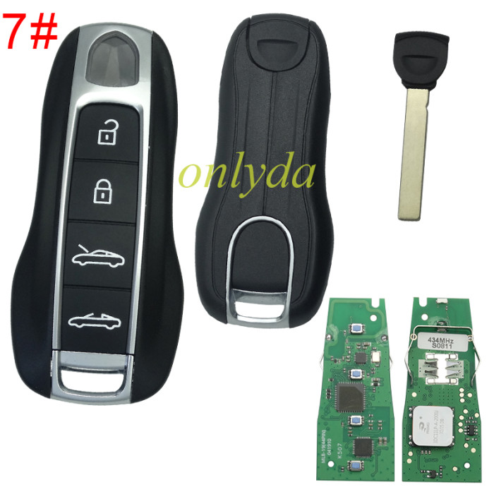 (OEM Solution) KEYDIY MLB19 434mhz/315mhz MLB for Porsche Universal Smart Key, Works with Keydiy KD-MP, VVDI MLB Tool etc ,pls choose button