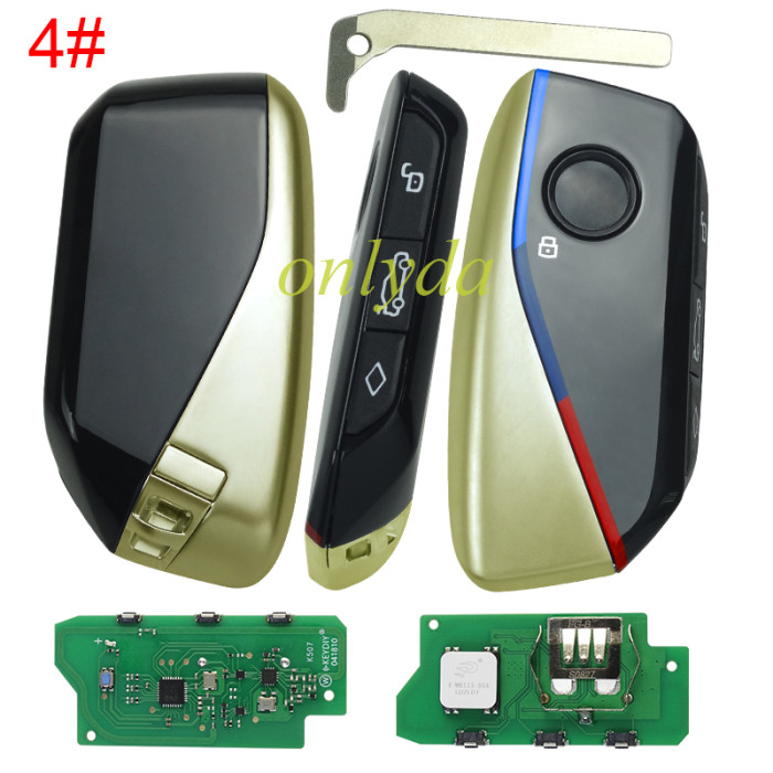 KEYDIY KD FGB57 Remote Key For KD-MATE, KD-X4 key programmer. Used for BMW FEM, BDC, CAS4, CAS4+, G Series BDC2/BDC3 IMMO systems. Can also be used ZB smart key.
