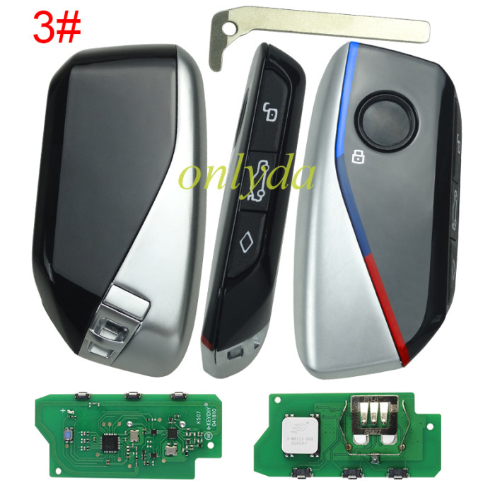 KEYDIY KD FGB57 Remote Key For KD-MATE, KD-X4 key programmer. Used for BMW FEM, BDC, CAS4, CAS4+, G Series BDC2/BDC3 IMMO systems. Can also be used ZB smart key.
