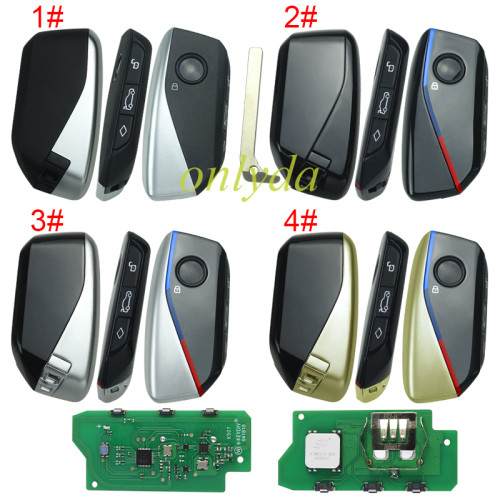 KEYDIY KD FGB57 Remote Key 434MHz For KD-MATE, KD-X4 key programmer. Used for BMW FEM, BDC, CAS4, CAS4+, G Series BDC2/BDC3 IMMO systems. Can also be used ZB smart key.
