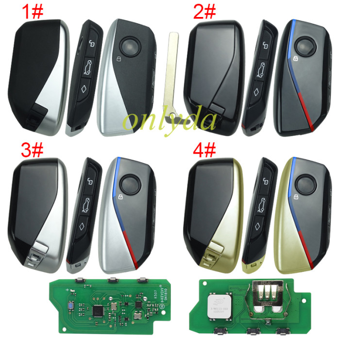 KEYDIY KD FGB57 Remote Key For KD-MATE, KD-X4 key programmer. Used for BMW FEM, BDC, CAS4, CAS4+, G Series BDC2/BDC3 IMMO systems. Can also be used ZB smart key.