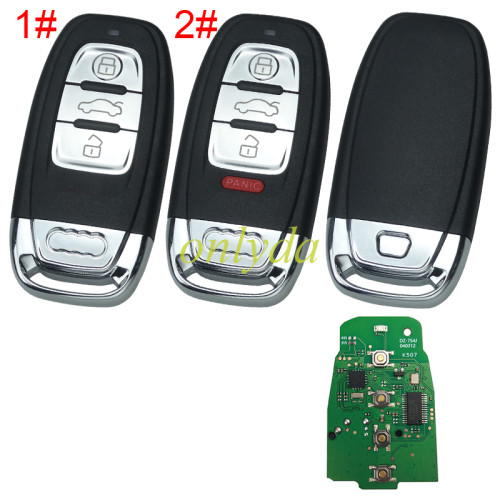 KEYDIY Remote key DZ-754J smart key 315mhz/433mhz for KDX2 and KD MAX,pls choose frequency