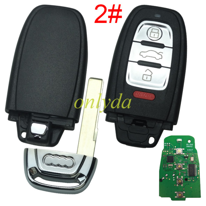 KEYDIY Remote key DZ-754J smart key 315mhz/433mhz for KDX2 and KD MAX,pls choose frequency