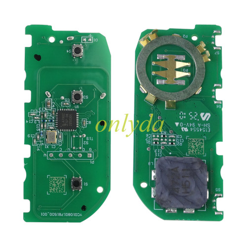 Original Remote Control Key for Geely L6 L7  3Button with ID47 Chip 433mhz, Pls choose color
