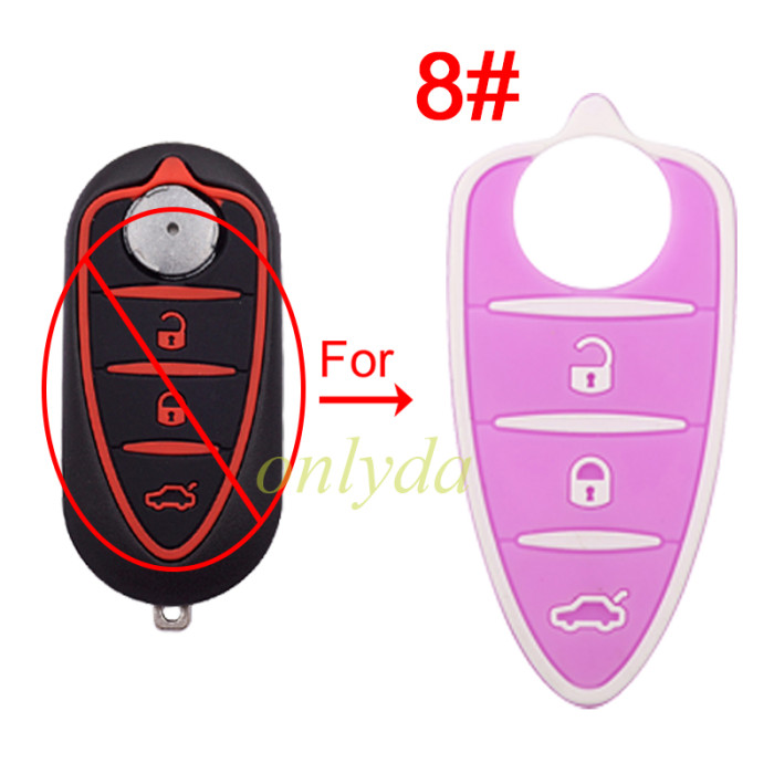For Alfa 3 button remote key pad, pls choose color