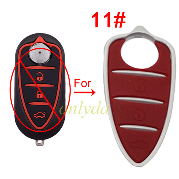 For Alfa 3 button remote key pad, pls choose color