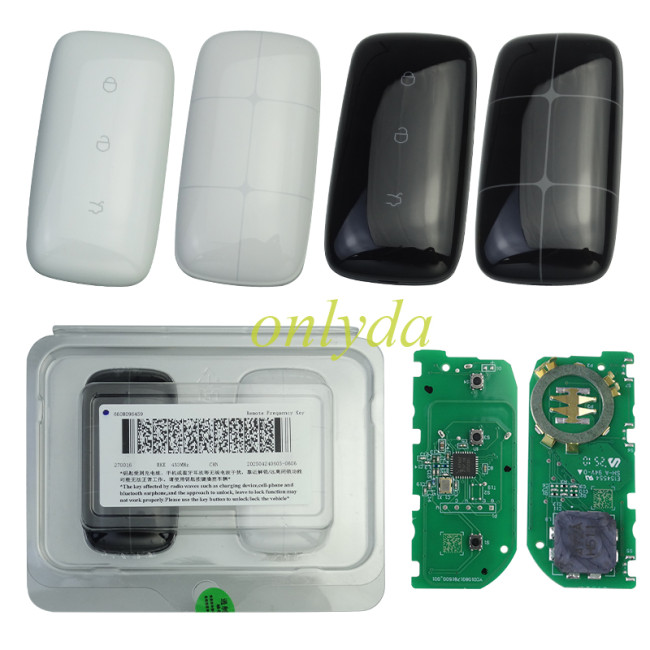 Original Remote Control Key for Geely L6 L7 3Button with ID47 Chip 433mhz, Pls choose color