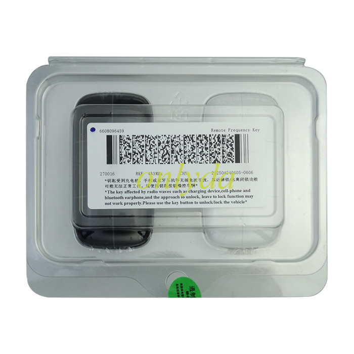 Original Remote Control Key for Geely L6 L7  3Button with ID47 Chip 433mhz, Pls choose color