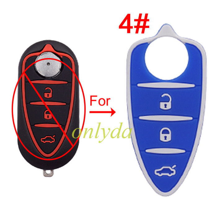 For Alfa 3 button remote key pad, pls choose color