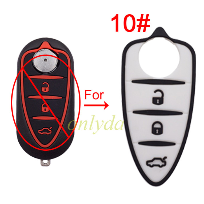 For Alfa 3 button remote key pad, pls choose color