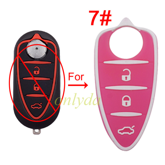 For Alfa 3 button remote key pad, pls choose color