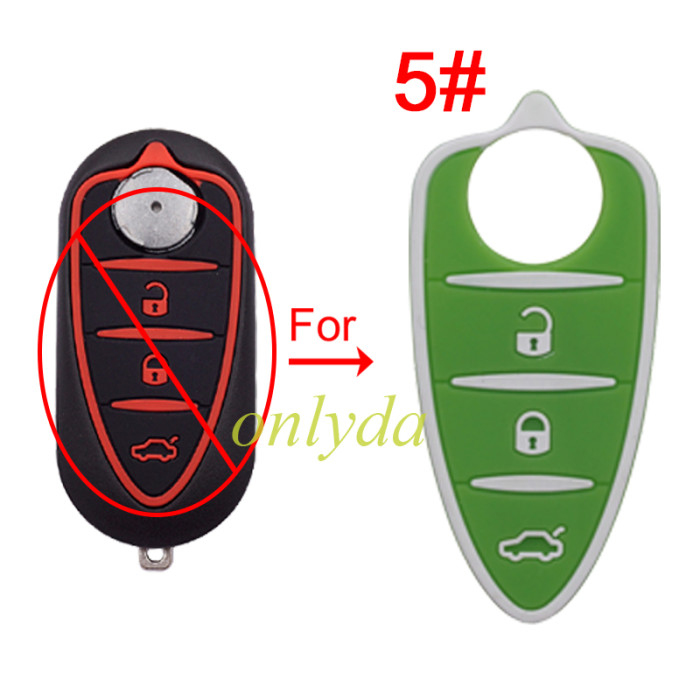 For Alfa 3 button remote key pad, pls choose color