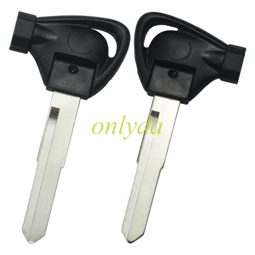 For yamaha motorcycle transponder key blank,with unremovable printed badge