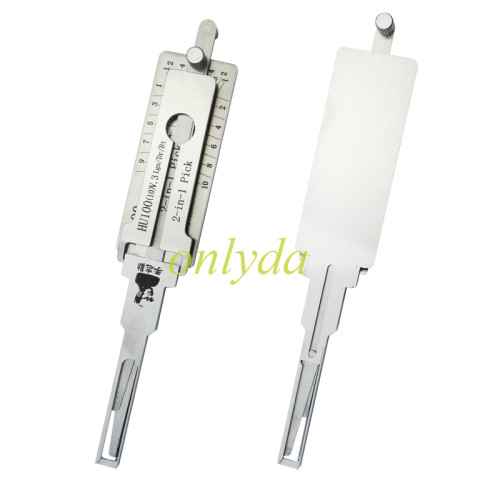 new Buick,new opel HU100(10)V.3 Ign/Dr/Bt 2-in-1 Pick and decoder together 3 in 1 genuine