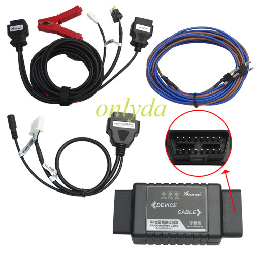 Xhorse XD8ANKEN 8A Non-smart Key Adapter For Toyota 8A Control Box Cable Support All Key Lost