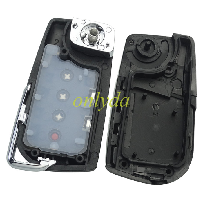 XKTO12EN  Xhorse Second Generation Universal Wired Remote Key for Toyota Style
