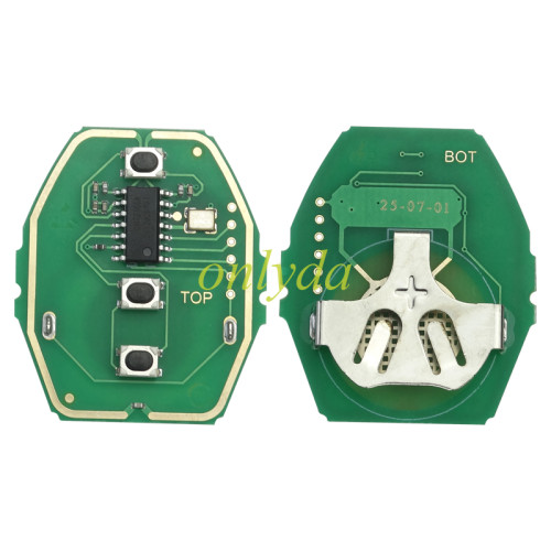 For BMW EWS Systerm 3 button remote  with 315mhz /434mhz, only PCB without chip