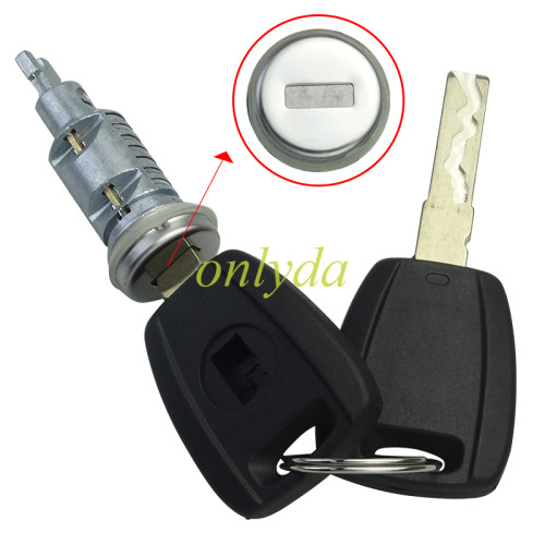 For Fiat door lock, left and right door lock set with SIP22 key blade