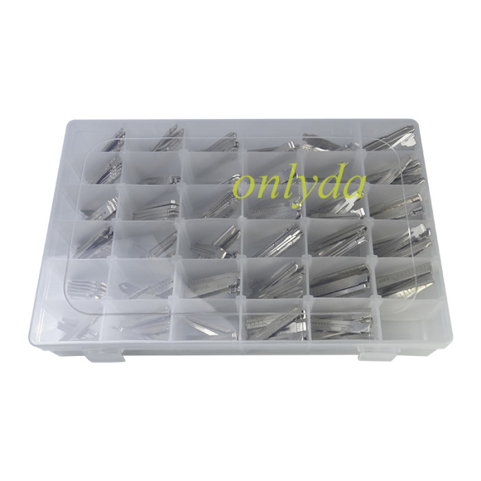 Keydiy blade sets 35 models, 5pcs of each, blade with scale
