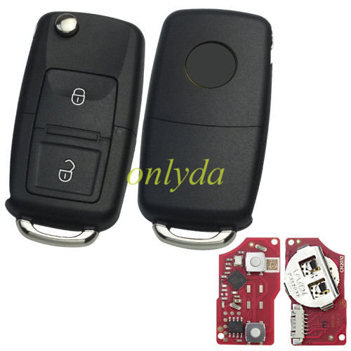For Xhorse VVDI  Remote Key B5 Type 2 button Universal Remote Key XKB508EN