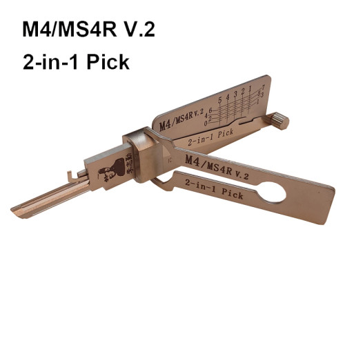 M4/MS4R V.2 2-in-1 pick Civilian lockpick